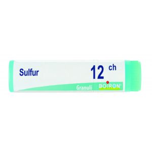 Sulfur  Boiron  Granuli 12 Ch Contenitore Monodose