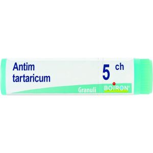 Antimonium Tartaricum  Boiron  Granuli 5 Ch Contenitore Monodose