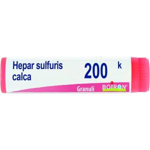 Boiron  Hepar Sulfuris Calcareum  Boiron  Granuli 200 K Contenitore Monodose