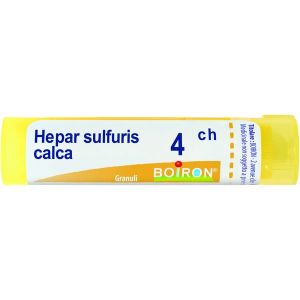 Hepar Sulfuris Calcareum  Boiron  80 Granuli 4 Ch Contenitore Multidose