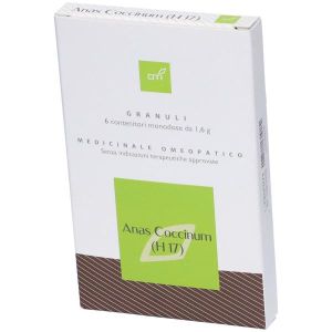 Oti Anas Coccinum H17  1,6g 6 Contenitori  Globuli Contenitore MONOdose