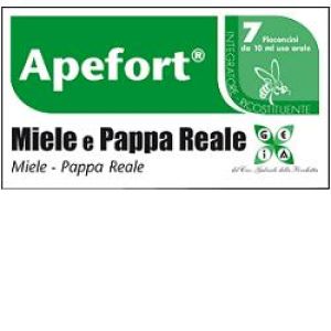 Apefort Miele Pappa Reale 7 Flaconcini 10ml