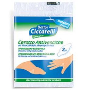 Cerotto Antivescica Idrocolloidale Idrorepellente 15x8 Cm In