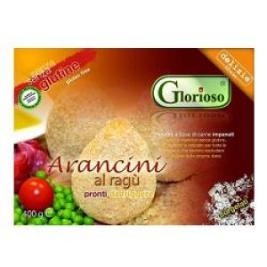Glorioso Arancini Al Ragu' Pronti Da Friggere Surgelati 400