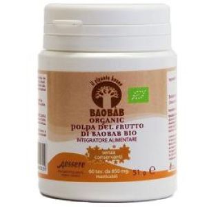 Baobab Aessere Integratore Alimentare 60 Tavolette Masticabili