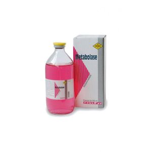 Metabolase Soluzione 1 Flacone Ev Sc En 500ml Bovini Grandi Ruminanti Equini Suini Ovini Caprini Conigli Cani Gatti