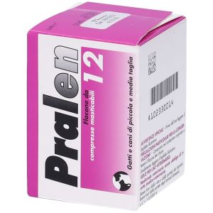 Pralen 12 Compresse Masticabili 240mg Gatti/cani Taglia Piccola/media