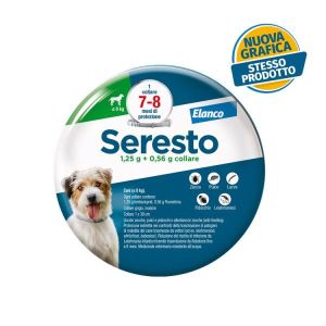 Seresto Collare Antiparassitario 12,5g  38 Cm  Cani  Peso Fino A 8Kg