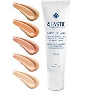 Rilastil camouflage fondotinta fluido elevata coprenza colore 40 sand 30ml