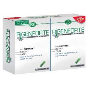 Esi rigenforte capsule kit trattamento 2 mesi 30+30 naturcaps retard