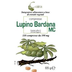 Caira lupino bardana mc integratore alimentare 110 compresse