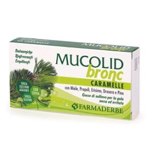 Mucolid Bronc Caramelle Per La Gola 24 Caramelle