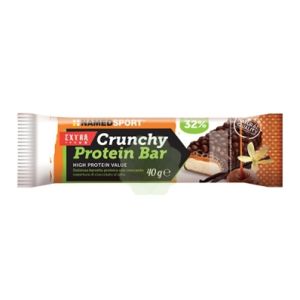 Named Sport Crunchy Protein Bar Caramello Vaniglia Barretta Proteica 40g