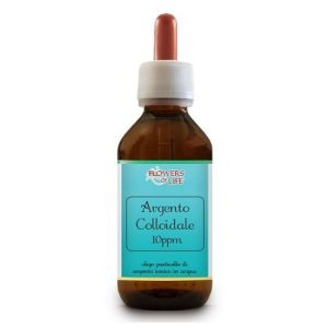 Flowers For Life Argento Colloidale Integratore Alimentare 10ppm 50ml