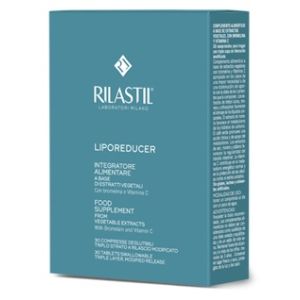 Rilastil liporeducer integratore snellente e drenante 30 compresse