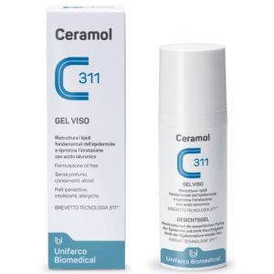 Ceramol 311 gel viso ristrutturante idratante 50 ml