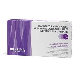 Prima Home Test Infezione Vie Urinarie 3 Pezzi