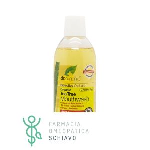 Dr. Organic Tea Tree Collutorio Antisettico 500 ml