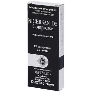 Imo Sanum Nigersan D5 Medicinale Omeopatico 20 Compresse