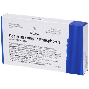 Weleda Agaricus Phosphoricus Compositum Medicinale Omeopatico 8 Fiale
