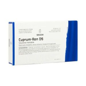 Weleda Cuprum-ren D6 Soluzione Iniettabile Medicinale Omeopatico 8 Fiale