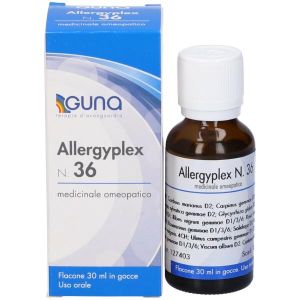 Guna  Allergy Plex N. 36 - Desensibilizzazione I Gocce 30 Ml.