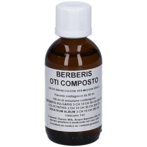 Oti Berberis Composto In Gocce Medicinale Omeopatico 50ml