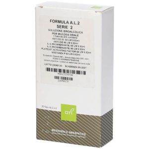 Formula Al 2 Serie 2 Composto 20 Fiale Idroalcoliche 2ml