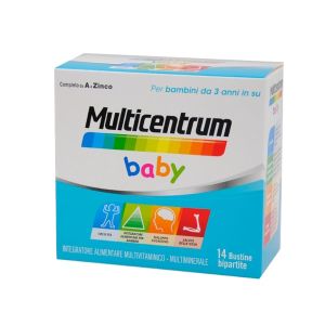 Multicentrum Baby Integratore Multivitaminico Multiminerale 14 Bustine