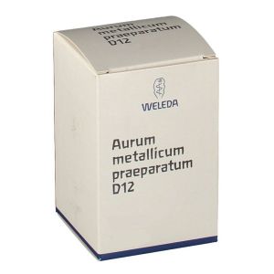 Aurum Metallicum Praeparatum D12 Weleda 50g