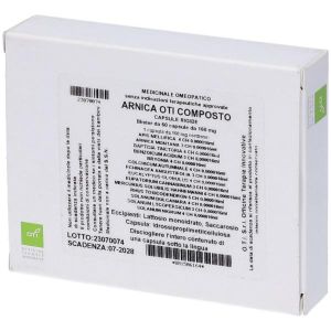 Oti Arnica Composto Medicinale Omeopatico 60 Capsule