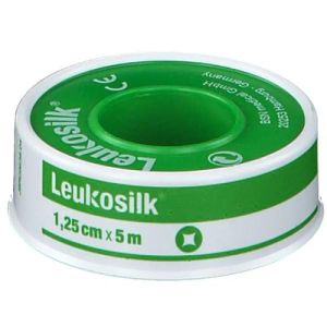 Leukoplast Cerotto Rocchetto Leukosilk Bianco 1,25x500cm 1 Pezzo