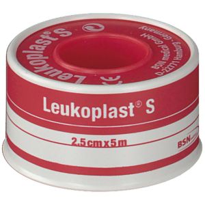 Leukoplast S Cerotto Sparadrappo Setato 2.5cm X 5m