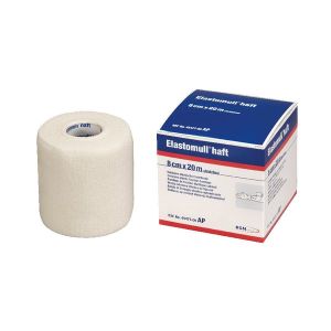 ]ull Haft Lf Altezza 8 Cm Lunghezza 20 Mbenda Elastica Autoadesiva per Fissaggio Medicazioni Elastom