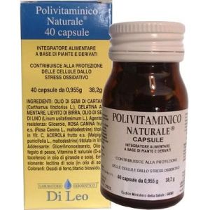 Polivitaminico Naturale 40 Compresse di Leo