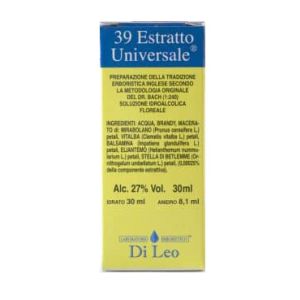 Fiori Di Bach Estratto Universale 30ml Di Leo