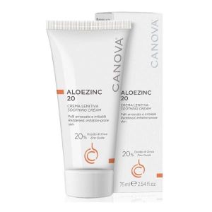 Canova Aloe Zinc 20 Emulsione Lenitiva Pelle Irritata e Arrossata 75ml