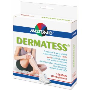 Master-aid Dermatess 10 X 10 Cm Garza In Tessuto 100 Pezzi