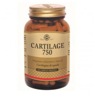 Solgar Cartílago 750 Suplemento de Cartílago de Tiburón 180 Cápsulas