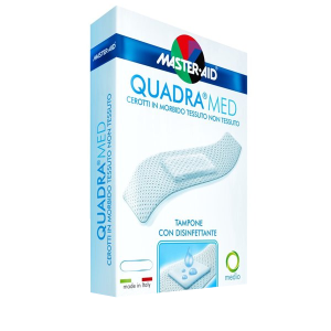 Master-aid Quadra Med Cerotti In Morbido Tessuto Non Tessuto - 20 Medio