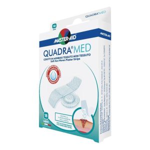 Master-aid Quadra Med Cerotti In Morbido Tessuto Non Tessuto - 18 Mini