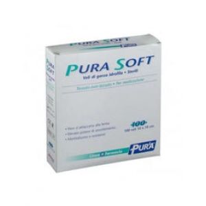 Pura Soft Garza In Tessuto Non Tessuto 10x10cm 100 Pezzi