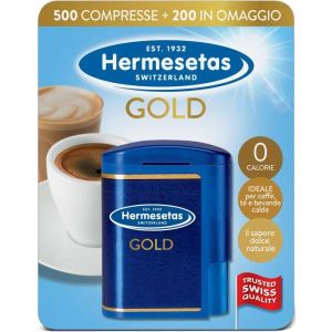 Hermesetas Gold 500+200 Compresse - Dolcificante Ipoallergenico