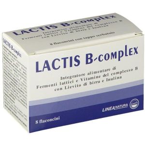 Lactis B Complex Integratore 8 Flaconcini da 10ml i Tappo Serbatoio