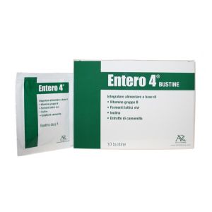 Entero 4 Integratore Fermenti Lattici 10 Bustine da 4 g