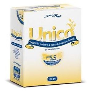 Unico Bagno In Polvere A Base Di Avena E Amido Per Neonati E Bambini 150g