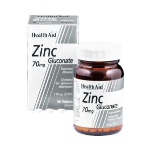 Health Aid Zinco Gluconato 90 Tavolette
