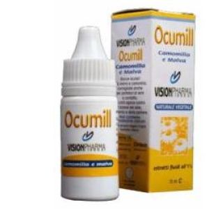 Ocumill Camomilla Malva Lubrificante Occhi Stanchi Arrossati 15 ml