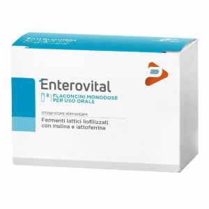 Enterovital Integratore di Fermenti Lattici 8 Flaconcini 10ml