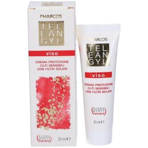 Pharcos Teleangyl Viso Crema Protettiva Pelli Sensibili 30ml
